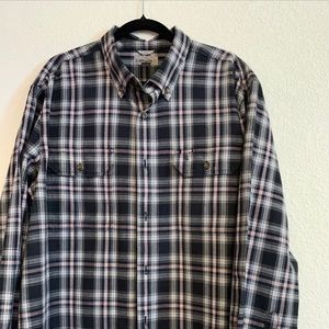 Carhartt button shirt.  Size XL